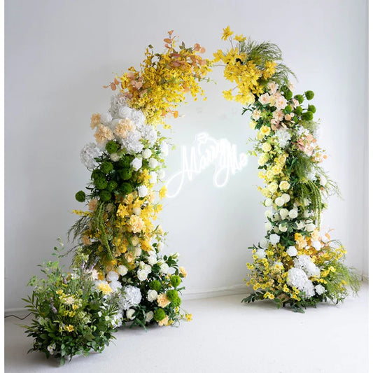 Illaria 2 Piece Floral Wedding Arch