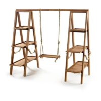 Wood Serving Station