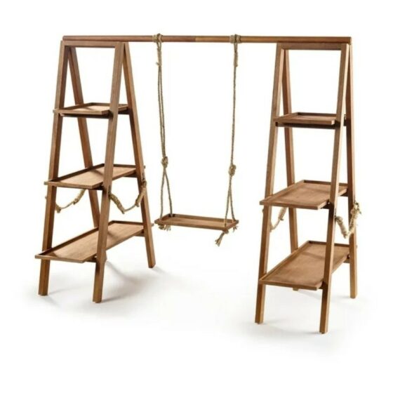 Wood Serving Station