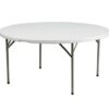 72" Round Resin Banquet Table