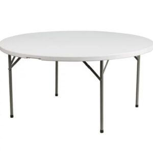 72" Round Resin Banquet Table