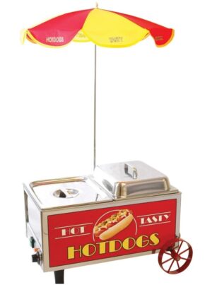 Tabletop Hot Dog Cart