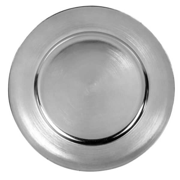 13" Silver Charger