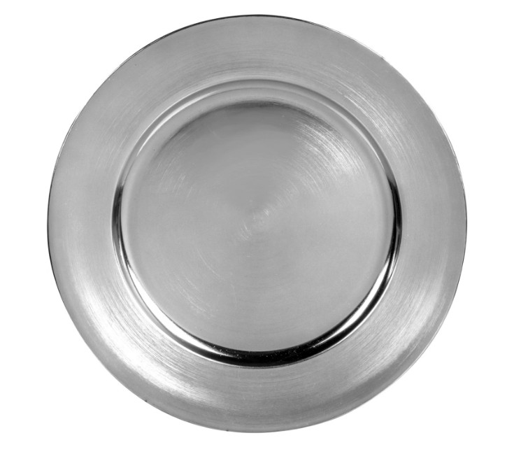 13" Silver Charger