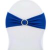 Spandex Chair Bow with Crystal Buckle