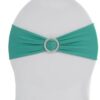 Spandex Chair Bow with Crystal Buckle