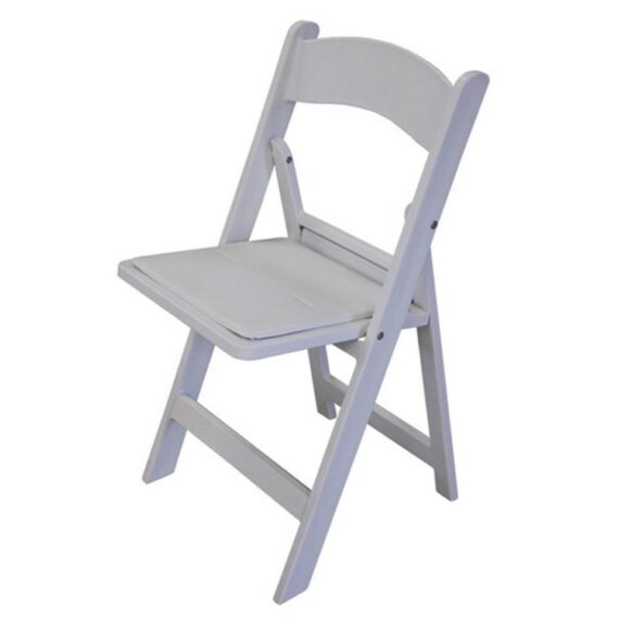 Kids White Garden Chair