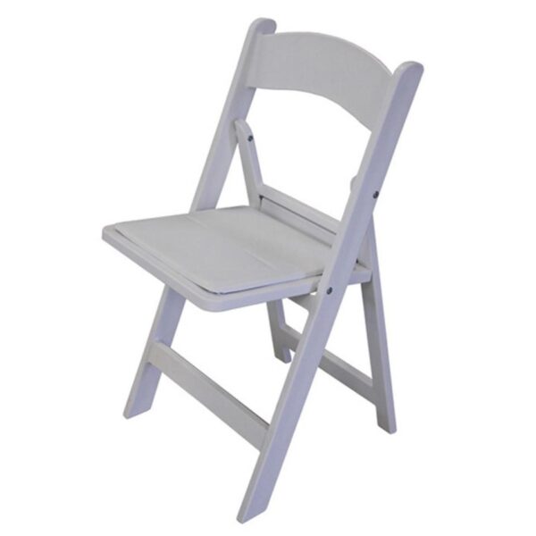 Kids White Garden Chair