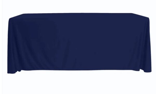 90x156" Navy Table Linen