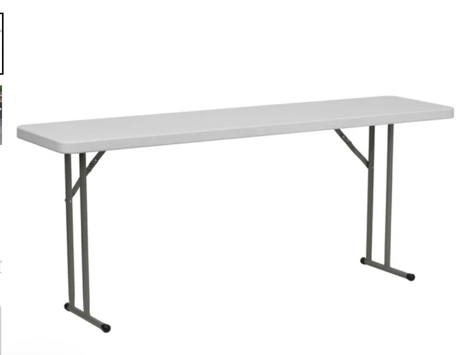 96x18 Rectangle Table