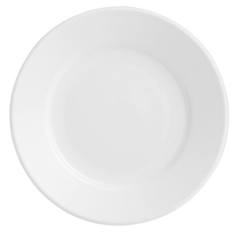 Rolled Rim Salad Plate
