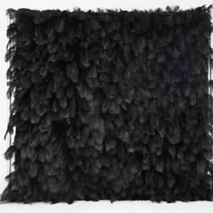 Gatsby Black Feather Wall Backdrop