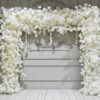Aire 5D White & Wisteria Flower Wedding Arch