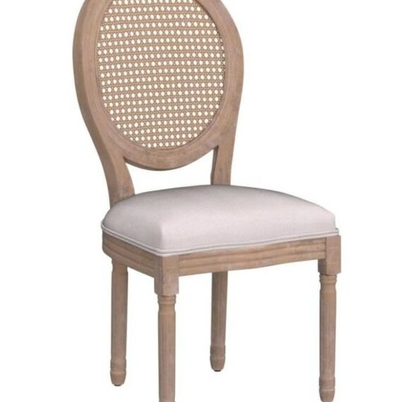 Stella Cane Ivory Chair
