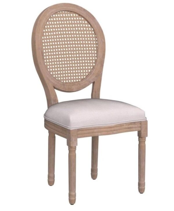 Stella Cane Ivory Chair