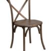 Cross Back Chair-Early American