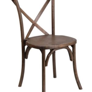 Cross Back Chair-Early American