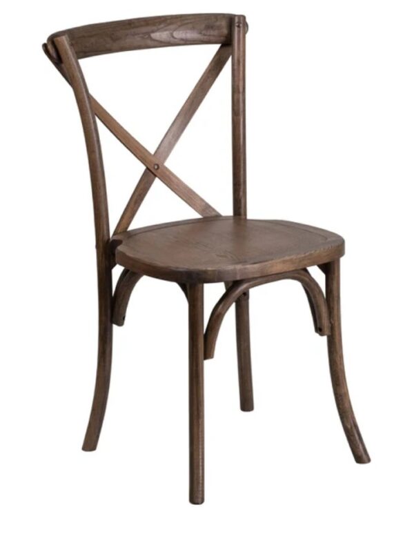 Cross Back Chair-Early American