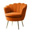Jayden Velvet Scalloped Side Chair