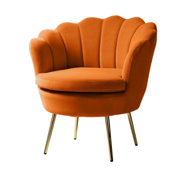 Jayden Velvet Scalloped Side Chair