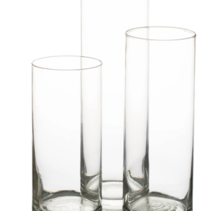 Glass Hurricane Vase