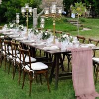 Gauze Table Runner