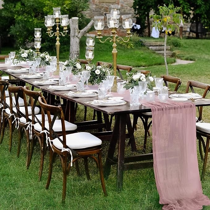 Gauze Table Runner
