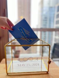 Glass Card Box