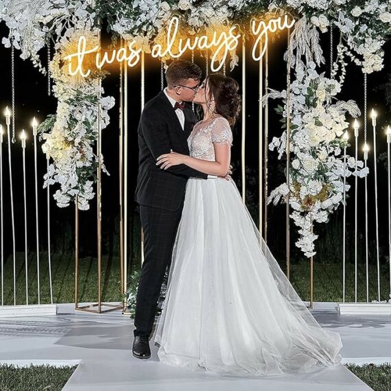 It Was Always You-White LED Neon Sign