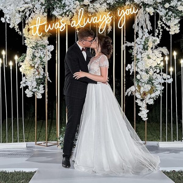 It Was Always You-White LED Neon Sign