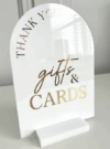 Acrylic Cards & Gifts Sign