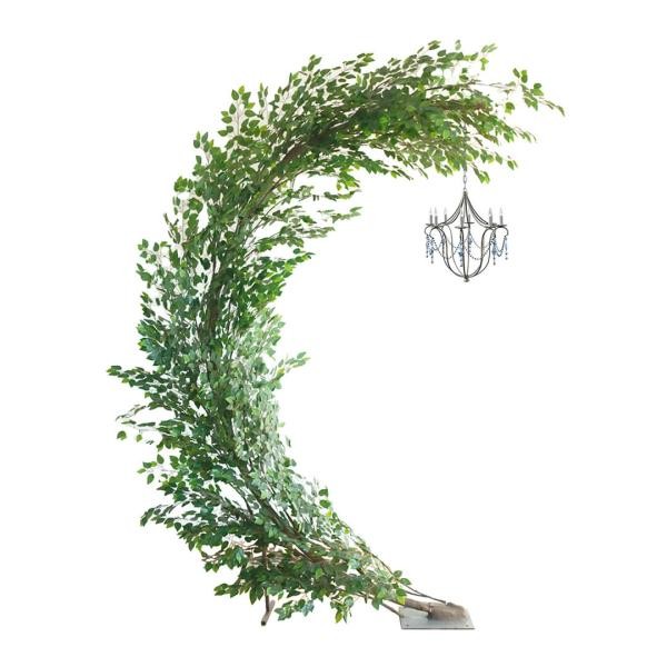 10FT Tall Floral Arch Chandelier Hanger