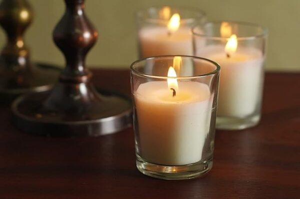 Clear Glass Votive Candles