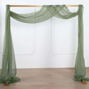 1 Piece Arch Drapery Swag
