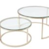 Gold Nesting Coffee Tables