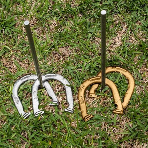 Champion Steel Horseshoe Set Backyard Game