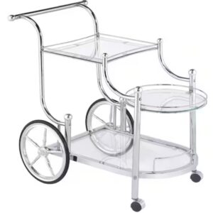 Chrome Bar Cart