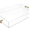 Clear Acrylic Serving Tray (11x17)