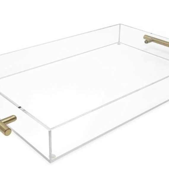 Clear Acrylic Serving Tray (11x17)