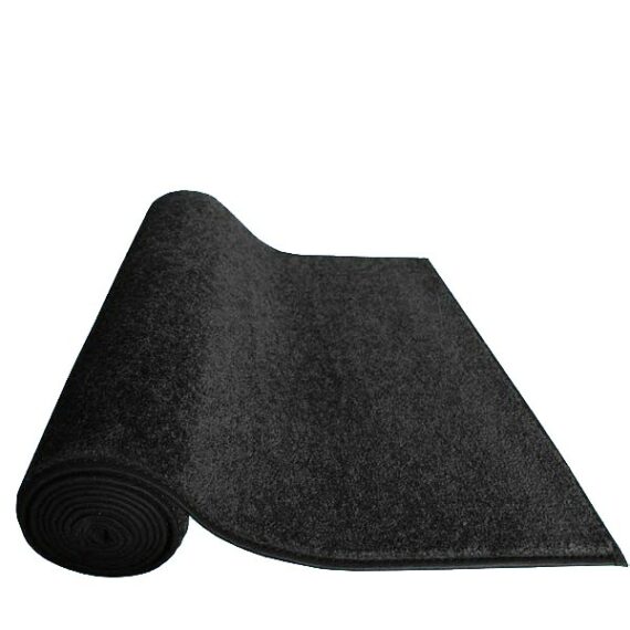 48"x25' Black Carpet Runner