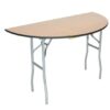 48" Half Round Table