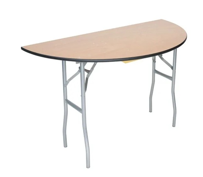 48" Half Round Table