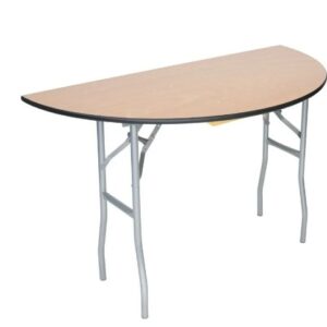 60" Half Round Table