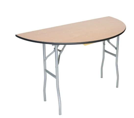 60" Half Round Table