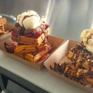 Sweet Collective Hot Waffle Cart