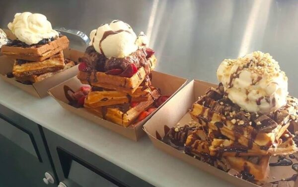 Sweet Collective Hot Waffle Cart