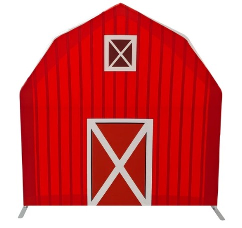 Spandex Barn Backdrop