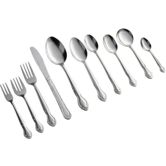 The Bethany Flatware Collection (Pack of 10 Each)