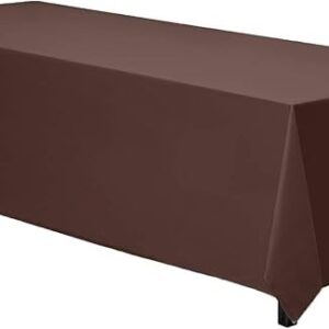 90X156 Chocolate Table Linen
