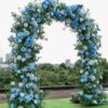 Afina Blue 5D Flower Arch